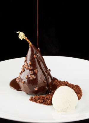 Recette - La poire chocolat poivre